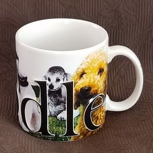 POODLE 3D JUMBO COFFEE/TEA /CHILI/SOUP MUG